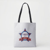 Amerikanische Unabhängigkeitstag Glitzer Tasche (Vorderseite)