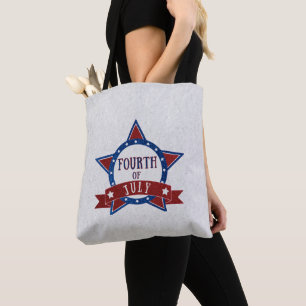 Amerikanische Unabhängigkeitstag Glitzer Tasche