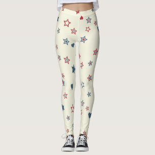 Amerikanische Unabhängigkeitstag Leggings