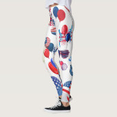 Amerikanische Unabhängigkeitstag Leggings (Links)
