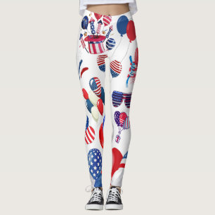 Amerikanische Unabhängigkeitstag Leggings
