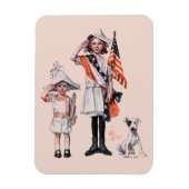 Amerikanische Unabhängigkeitstag Magnet (Vertikal)