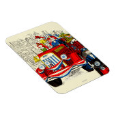 Amerikanische Unabhängigkeitstag Parade Magnet (Rechte Seite)