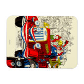 Amerikanische Unabhängigkeitstag Parade Magnet (Horizontal)