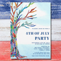Amerikanische Unabhängigkeitstag Party