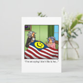 Amerikanische Unabhängigkeitstag-Party Einladungen (Stehend Vorderseite)