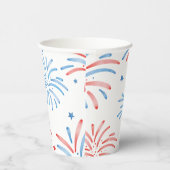 Amerikanische Unabhängigkeitstag-Party für Wasserf Pappbecher (Rechts)