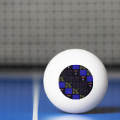 Amerikanische Unabhängigkeitstag Patchwork Pattern Tischtennisball (Netto)