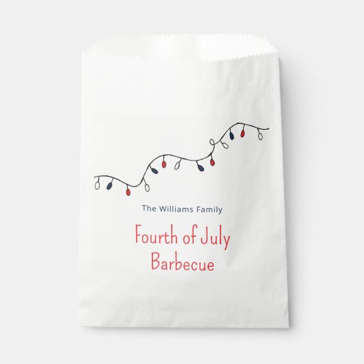 Amerikanische Unabhängigkeitstag Patriotic String Geschenktütchen (Vorderseite)