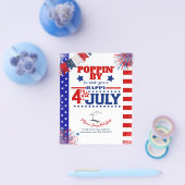 Amerikanische Unabhängigkeitstag Pop von Tags Real Flyer (Einzeln)