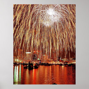 Amerikanische Unabhängigkeitstag Poster