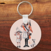 Amerikanische Unabhängigkeitstag Schlüsselanhänger (Vorderseite)