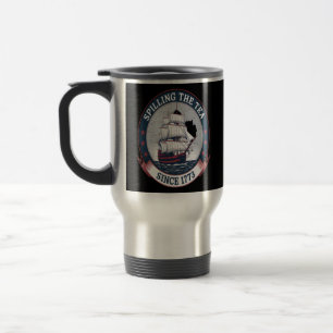 Amerikanische Unabhängigkeitstag Spilling The Tea  Reisebecher