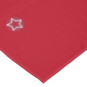 Amerikanische Unabhängigkeitstag Stars Red Tischdecke (Schrägansicht)