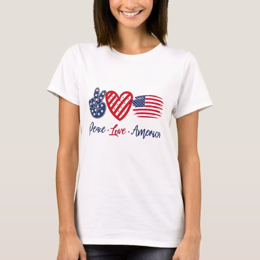 Amerikanische Unabhängigkeitstag T - Shirt (Vorderseite)
