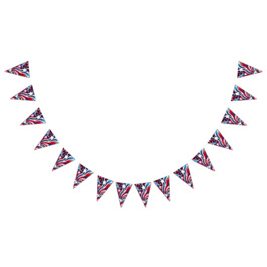 Amerikanische Unabhängigkeitstag | Unabhängigkeits Wimpelkette (Alle)