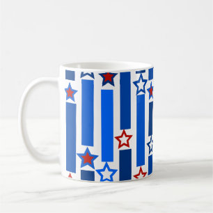 Amerikanische Unabhängigkeitstag US Flagge Kaffeetasse
