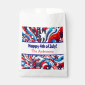 Amerikanische Unabhängigkeitstag | US FLAGGE PERSO Geschenktütchen (Vorderseite)