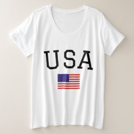Amerikanische Unabhängigkeitstag usa Party America Große Größe T-Shirt