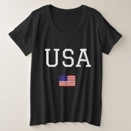 Amerikanische Unabhängigkeitstag usa Party America Große Größe T-Shirt