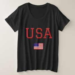 Amerikanische Unabhängigkeitstag usa Party America Große Größe T-Shirt