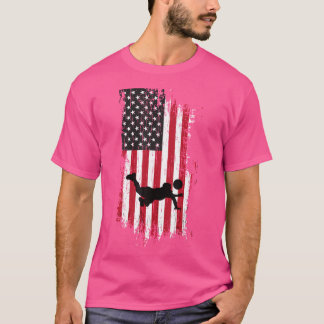 Amerikanische Unabhängigkeitstag Volleyball Americ T-Shirt
