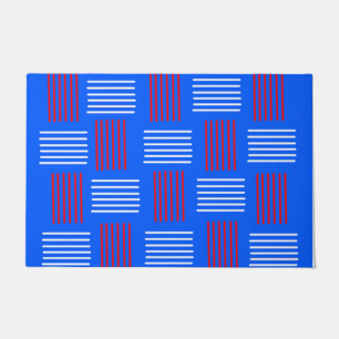 Amerikanische Unabhängigkeitstag Weave Fußmatte