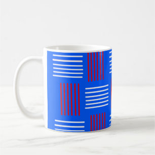 Amerikanische Unabhängigkeitstag Weave Kaffeetasse