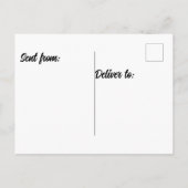 Amerikanische Unabhängigkeitstagsadler Postkarte (Rückseite)