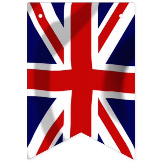 Amerikanische und britische Flaggen (Zweite Fahne)