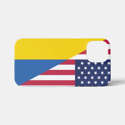 Amerikanische Unterstützung für die Ukraine Sherpa iPhone Hülle (Rückseite (Horizontal))