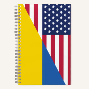 Amerikanische Unterstützung für die Ukraine Sherpa Notizblock