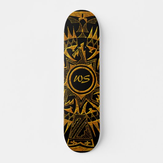 Amerikanische Ureinwohner 1 Skateboard (Vorne)