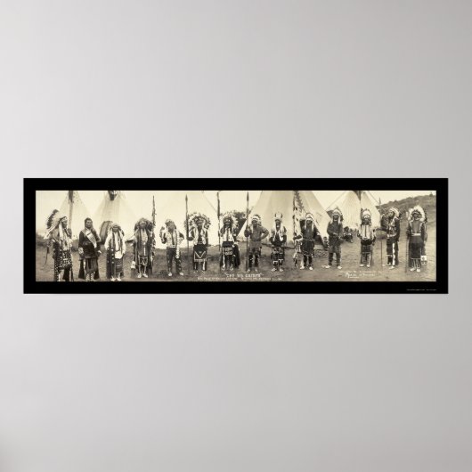 Amerikanische Ureinwohner Astoria ODER Foto 1911 Poster (Vorne)