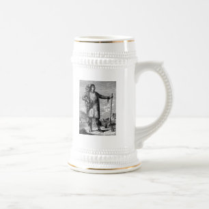 Amerikanische Ureinwohner Bierglas