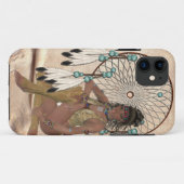 Amerikanische Ureinwohner Case-Mate iPhone Hülle (Rückseite (Horizontal))