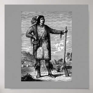 Amerikanische Ureinwohner Chefposter Poster