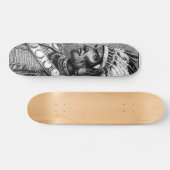 Amerikanische Ureinwohner-Chefskateboard Skateboard (Horizontal)