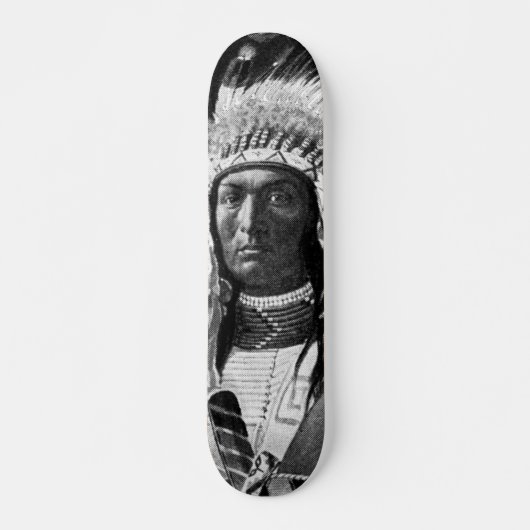 Amerikanische Ureinwohner-Chefskateboard Skateboard (Vorne)