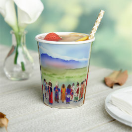 Amerikanische Ureinwohner Collection Pappbecher