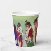 Amerikanische Ureinwohner Collection Pappbecher (Rückseite)