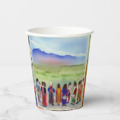 Amerikanische Ureinwohner Collection Pappbecher (Vorderseite)