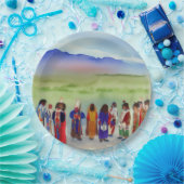 Amerikanische Ureinwohner Collection Pappteller (Party)