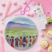 Amerikanische Ureinwohner Collection Pappteller (Party)