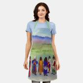 Amerikanische Ureinwohner Collection Schürze (Getragen)