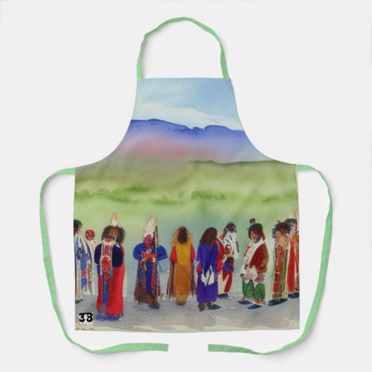 Amerikanische Ureinwohner Collection Schürze (Vorderseite)