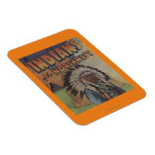 Amerikanische Ureinwohner des Nordwestens - Indisc Magnet (Rechte Seite)