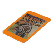 Amerikanische Ureinwohner des Nordwestens - Indisc Magnet (Linke Seite)