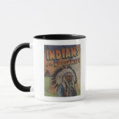 Amerikanische Ureinwohner des Nordwestens - Indisc Tasse (Links)