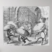 Amerikanische Ureinwohner, die Chuno oder Kartoffe Poster (Vorne)